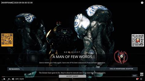 warframe man of few words